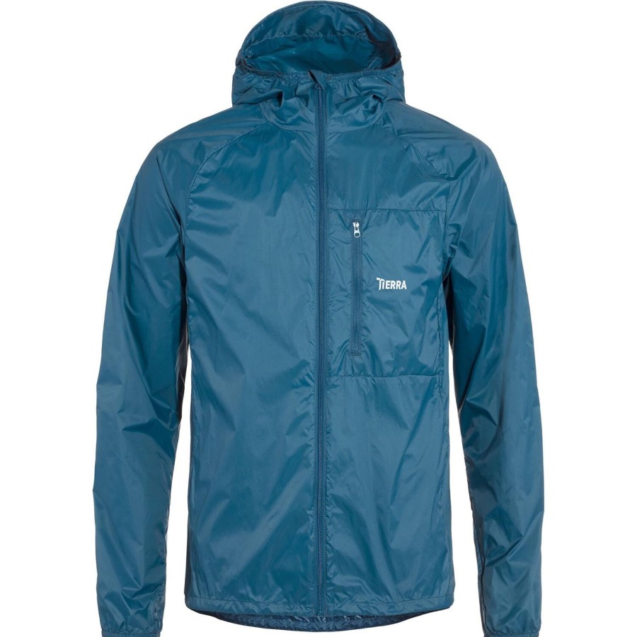 Herre Tierra | Tierra Mens Rombak Wind Jacket Bla (Deep Sea)