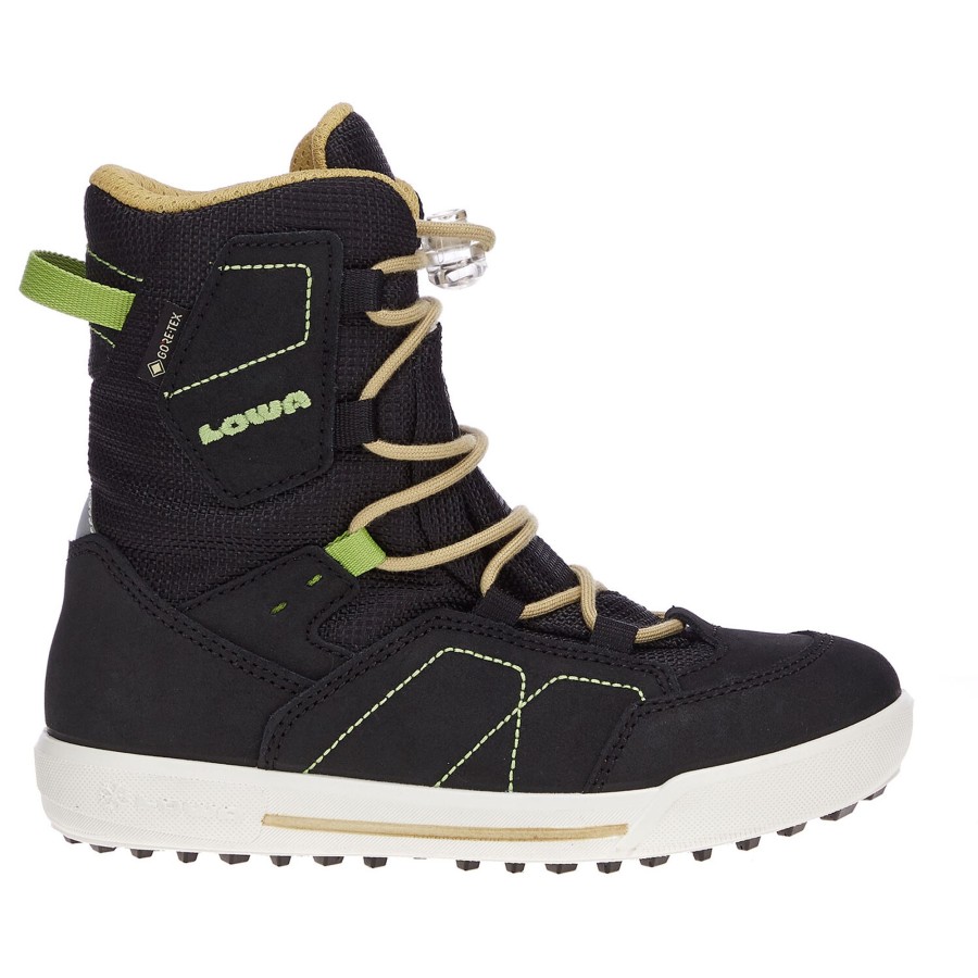 Fodtoj Lowa | Lowa Kids Raik Gtx Sort (Black/Ochre)