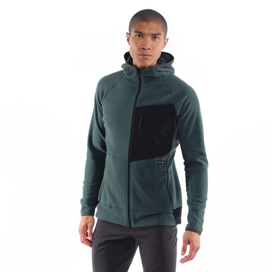 Herre Artilect | Artilect Mens Supermoon Bio Hoodie Gra (Dark Slate/Black)