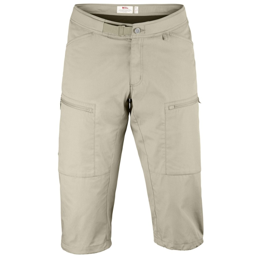 Herre Fjällräven | Fjallraven Mens Abisko Shade Shorts Hvid (Limestone/217)