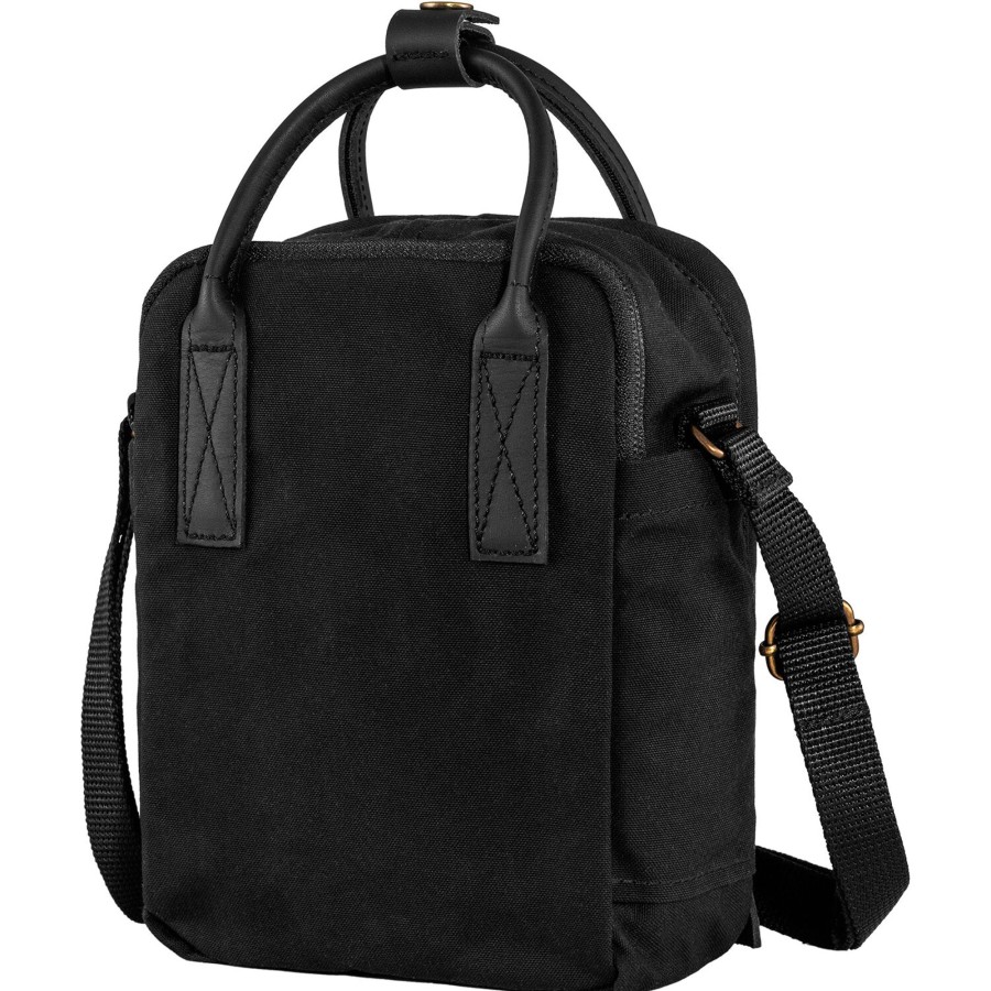 Rygsaekke Fjällräven | Fjallraven Kanken No. 2 Black Sling Sort (Black/550)