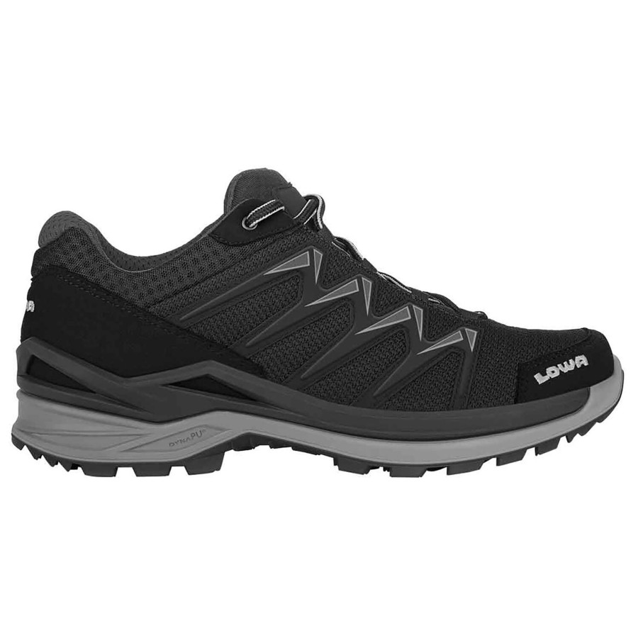 Fodtoj Lowa | Lowa Mens Innox Pro Gtx Lo Sort (Black/Grey)