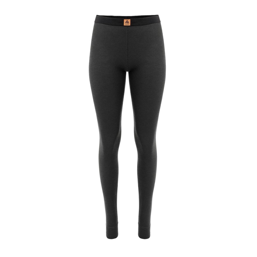 Dame Aclima | Aclima Womens Woolterry Longs Sort (Jet Black)