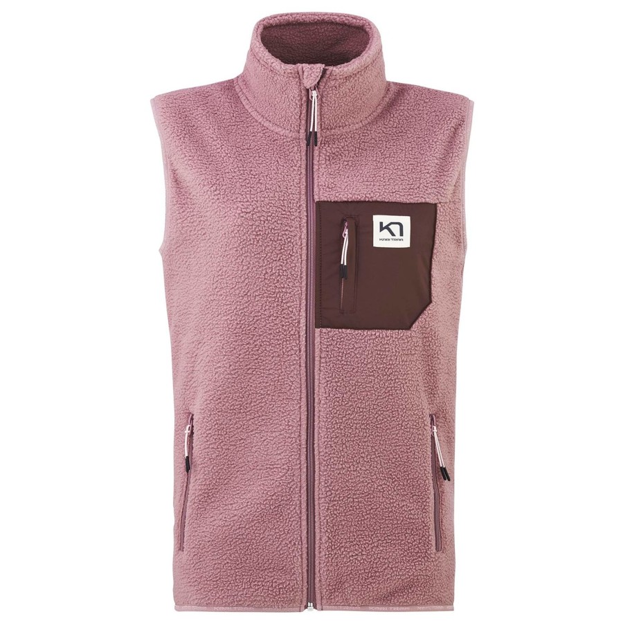 Dame Kari Traa | Kari Traa Womens Rothe Vest Lilla (Rtaupe)