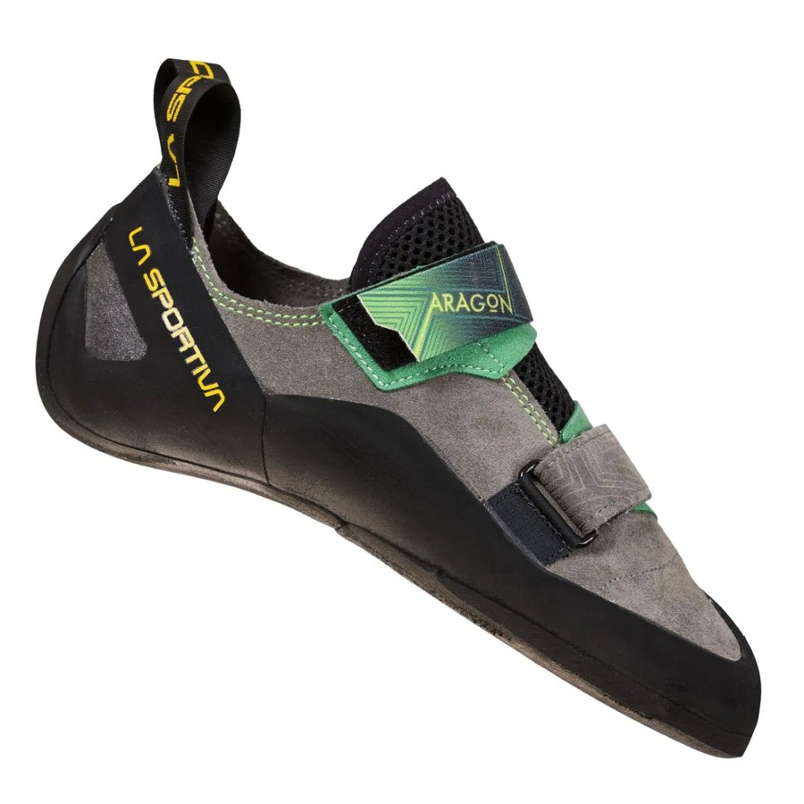 Klatregrej La Sportiva | La Sportiva Mens Aragon Gra (Clay/Jasmine Green)