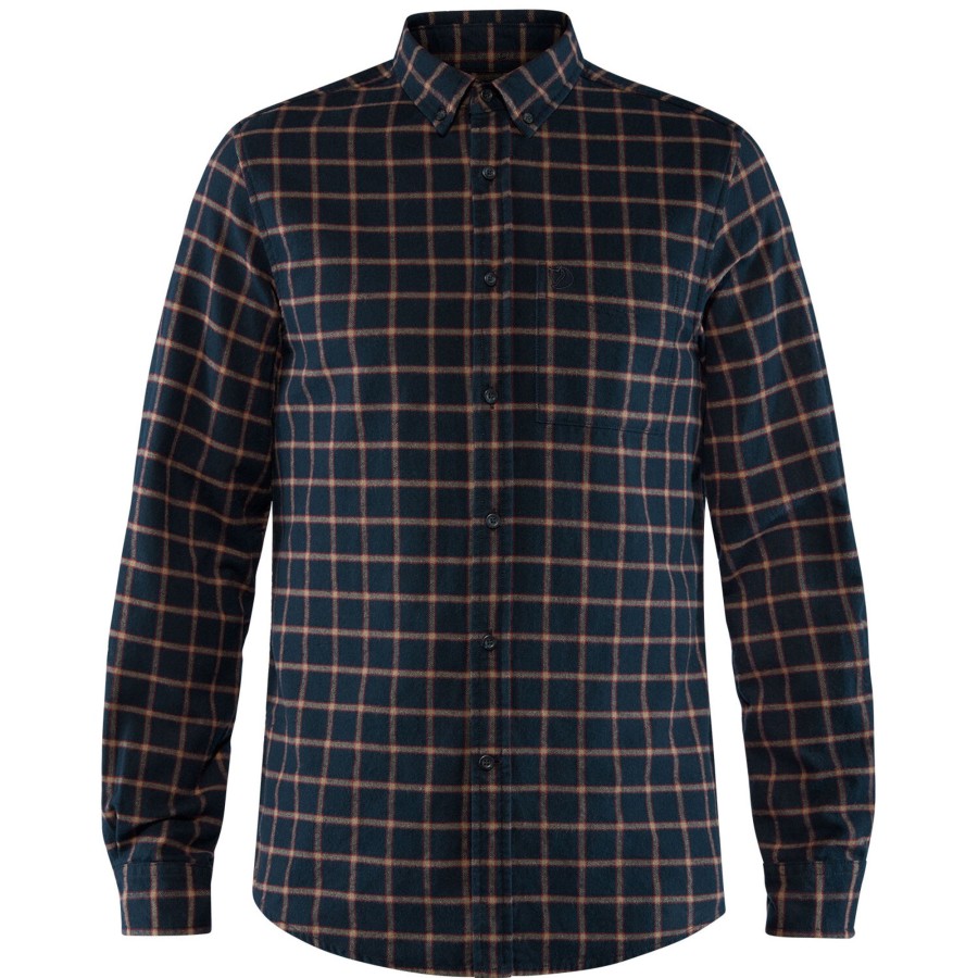 Herre Fjällräven | Fjallraven Mens Ovik Flannel Shirt