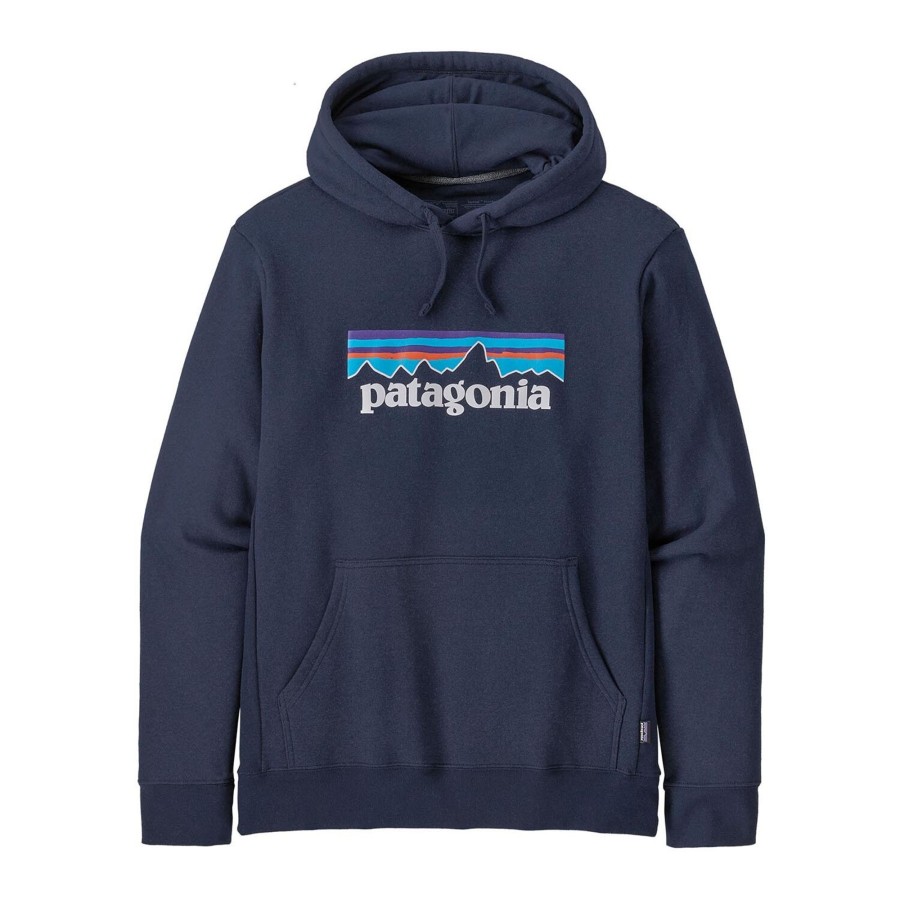 Herre Patagonia | Patagonia P-6 Logo Uprisal Hoody Bla (New Navy)