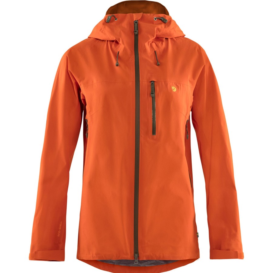 Dame Fjällräven | Fjallraven Womens Bergtagen Lite Eco-Shell Jacket