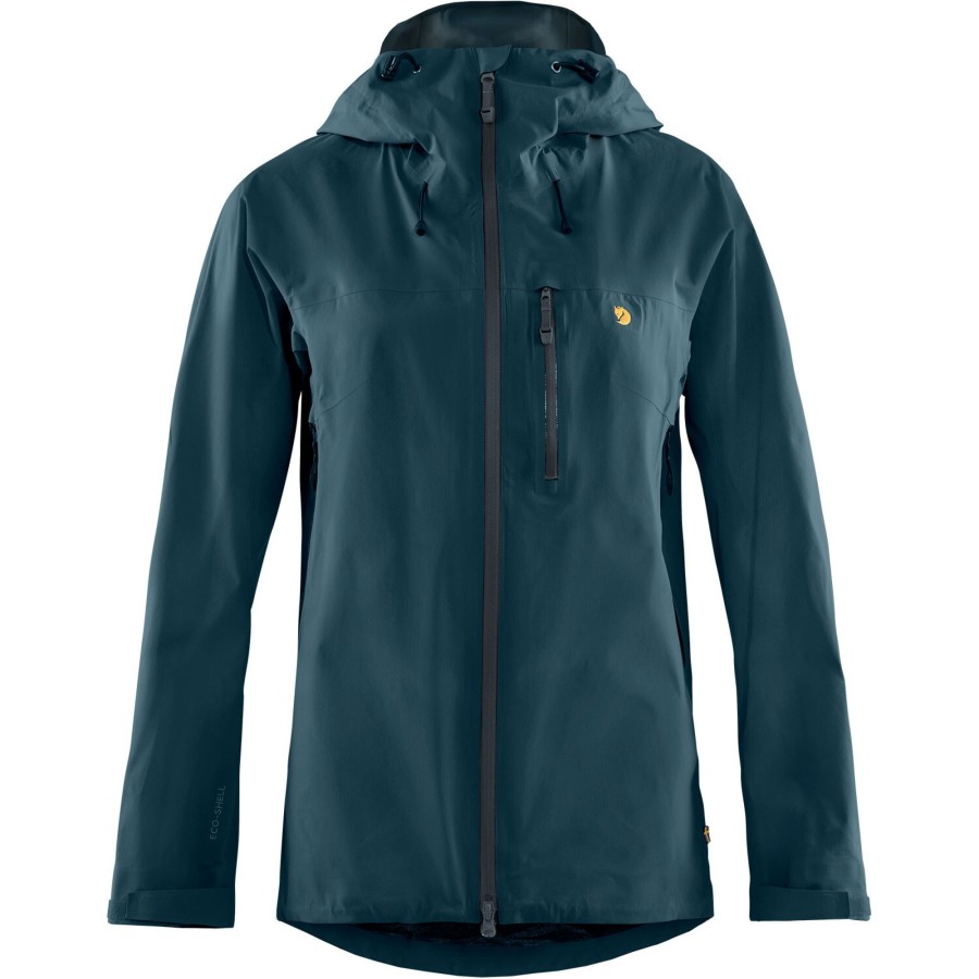 Dame Fjällräven | Fjallraven Womens Bergtagen Lite Eco-Shell Jacket