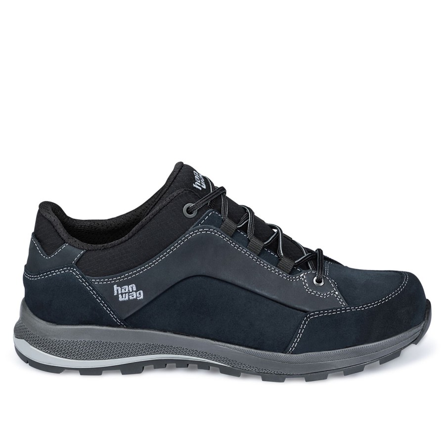 Fodtoj Hanwag | Hanwag Mens Banks Low Bunion Ll Bla (Navy/Black)