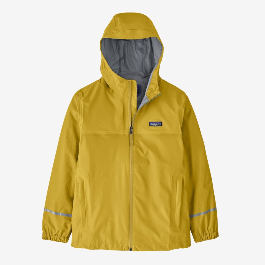 Born Patagonia | Patagonia Kids Torrentshell 3L Jacket Gul (Shine Yellow)