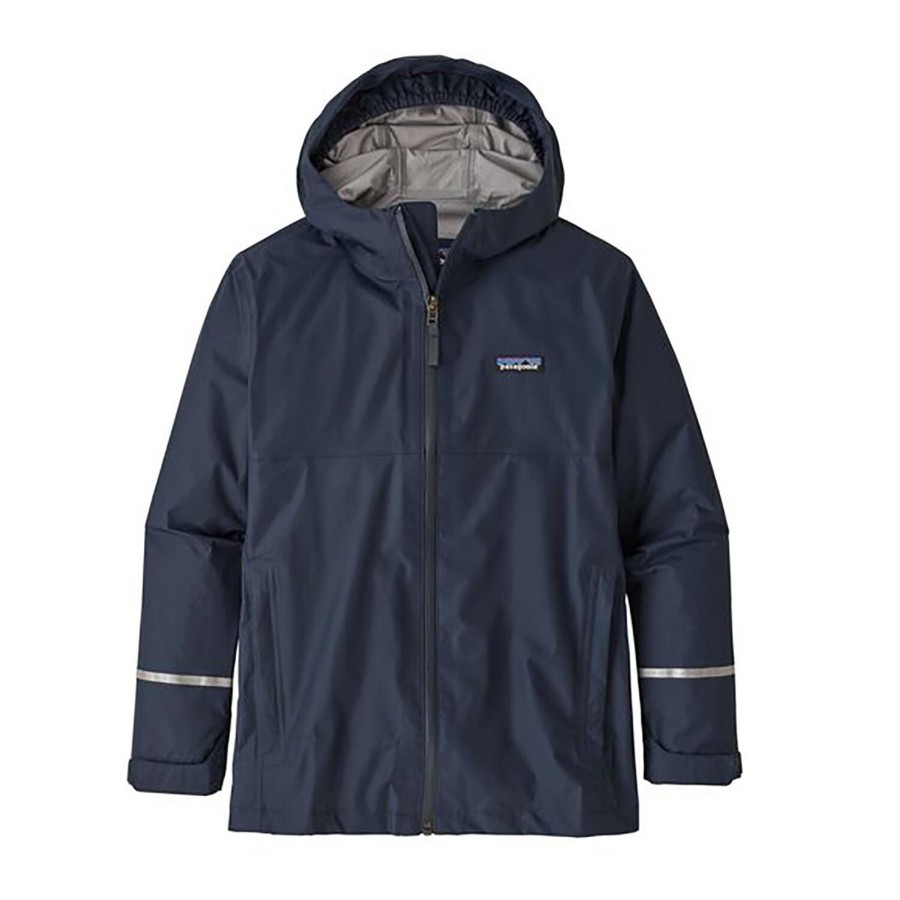 Born Patagonia | Patagonia Boys Torrentshell 3L Jacket Bla (New Navy)