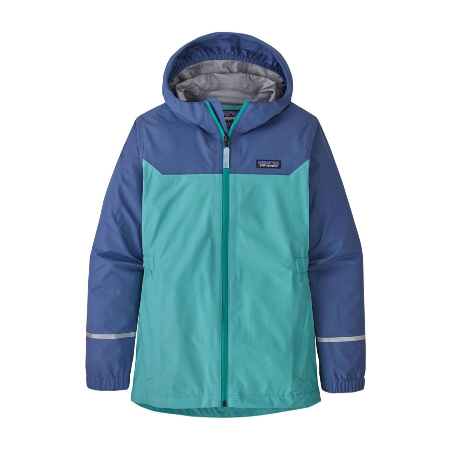 Born Patagonia | Patagonia Girls Torrentshell 3L Jacket Bla (Iggy Blue)