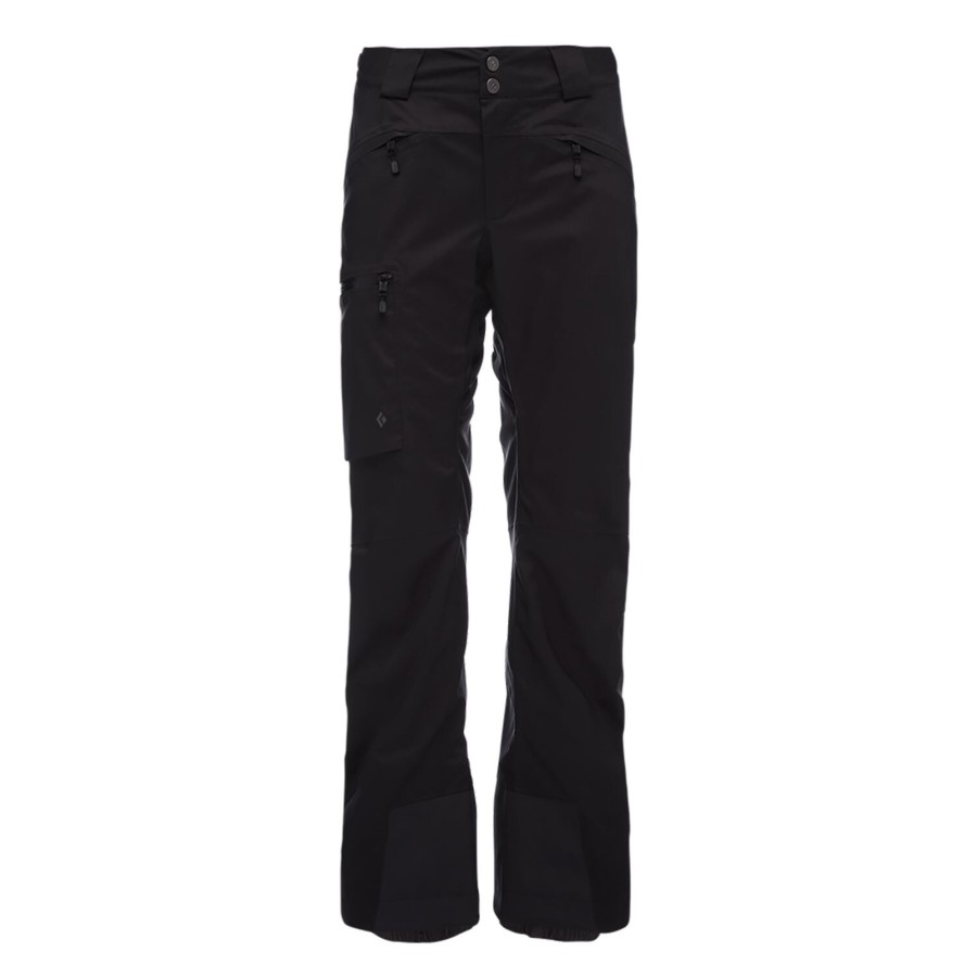 Dame Black Diamond | Black Diamond Womens Boundary Line Insulated Pants Sort (Black)