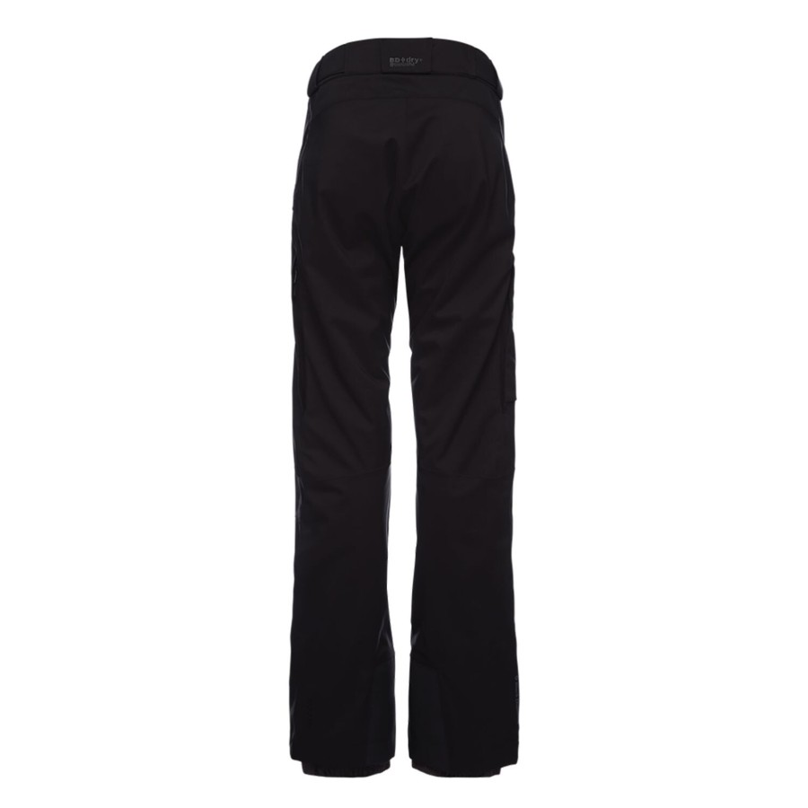 Dame Black Diamond | Black Diamond Womens Boundary Line Insulated Pants Sort (Black)