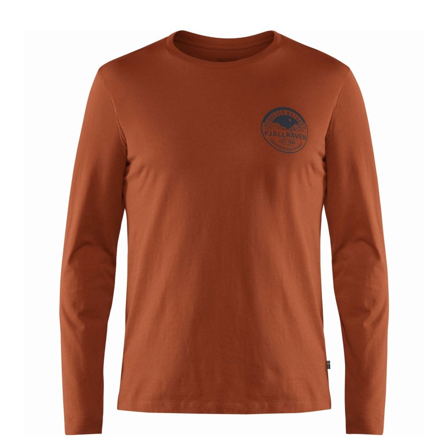 Herre Fjällräven | Fjallraven Mens Forever Nature Badge L/S