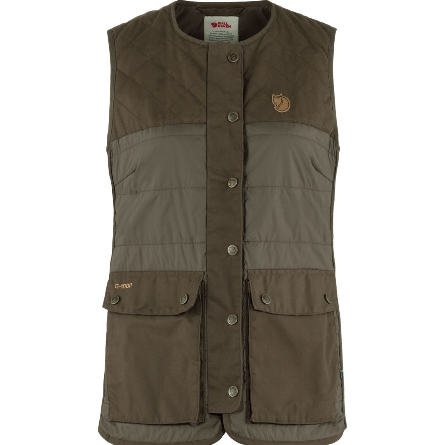 Dame Fjällräven | Fjallraven Womens Forest Wool Padded Vest