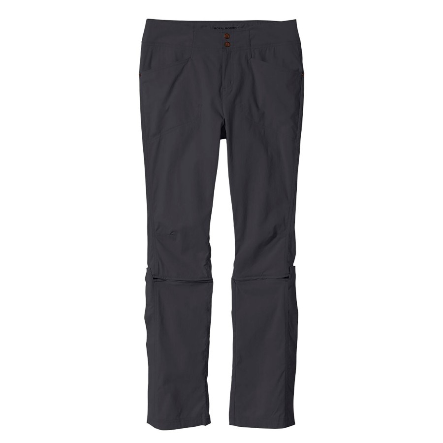 Dame Royal Robbins | Royal Robbins Womens Jammer Zip N Go Gra (Asphalt)