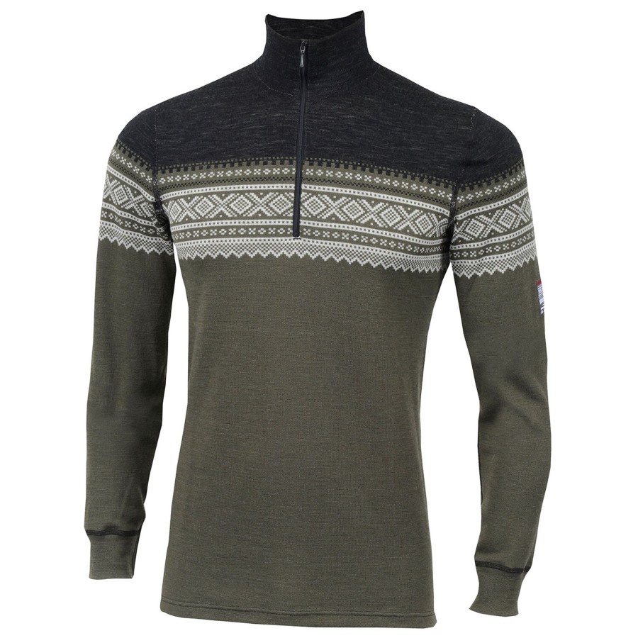 Herre Aclima | Aclima Mens Designwool Marius Mockneck