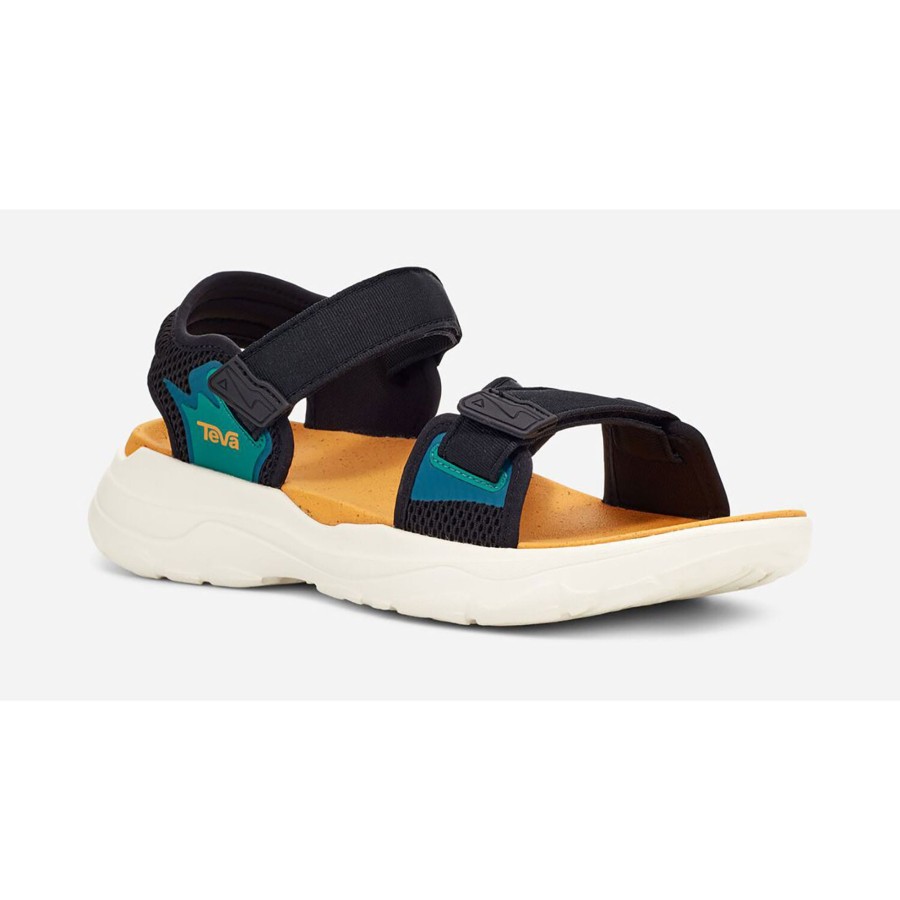 Fodtoj Teva | Teva Mens Zymic Sort (Black/Sunflower)