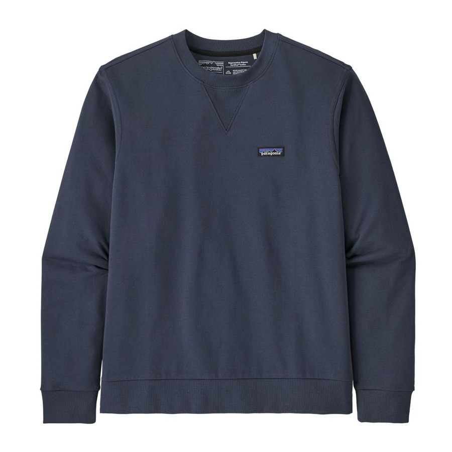 Herre Patagonia | Patagonia Mens Organic Cotton Crewneck Sweatshirt