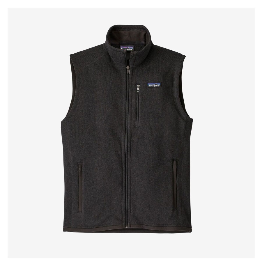 Herre Patagonia | Patagonia Mens Better Sweater Vest Sort (Black)