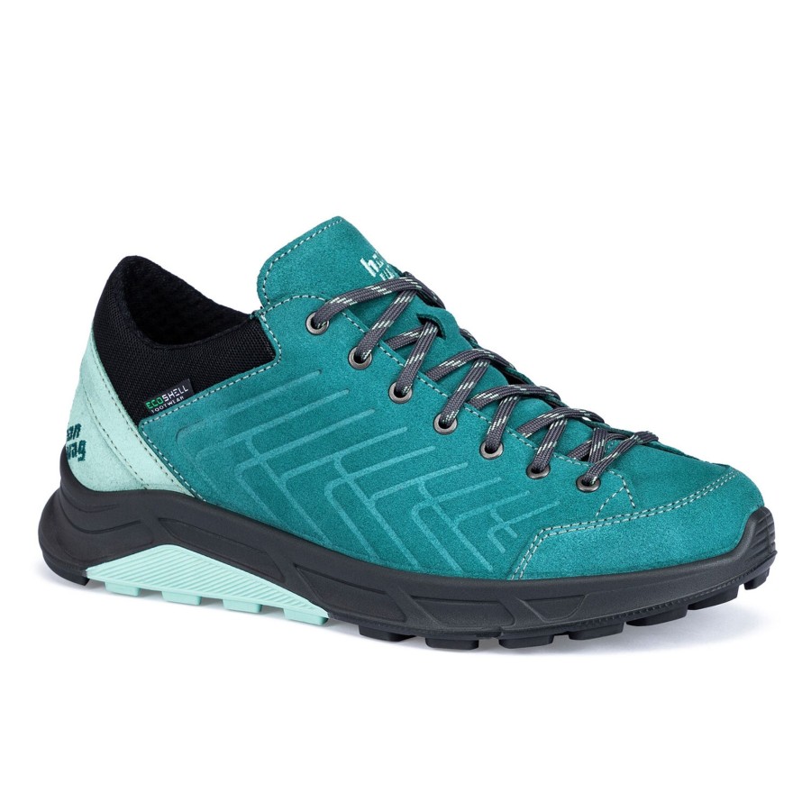 Fodtoj Hanwag | Hanwag Womens Coastrock Low Lady Es Bla (Teal/Mint)