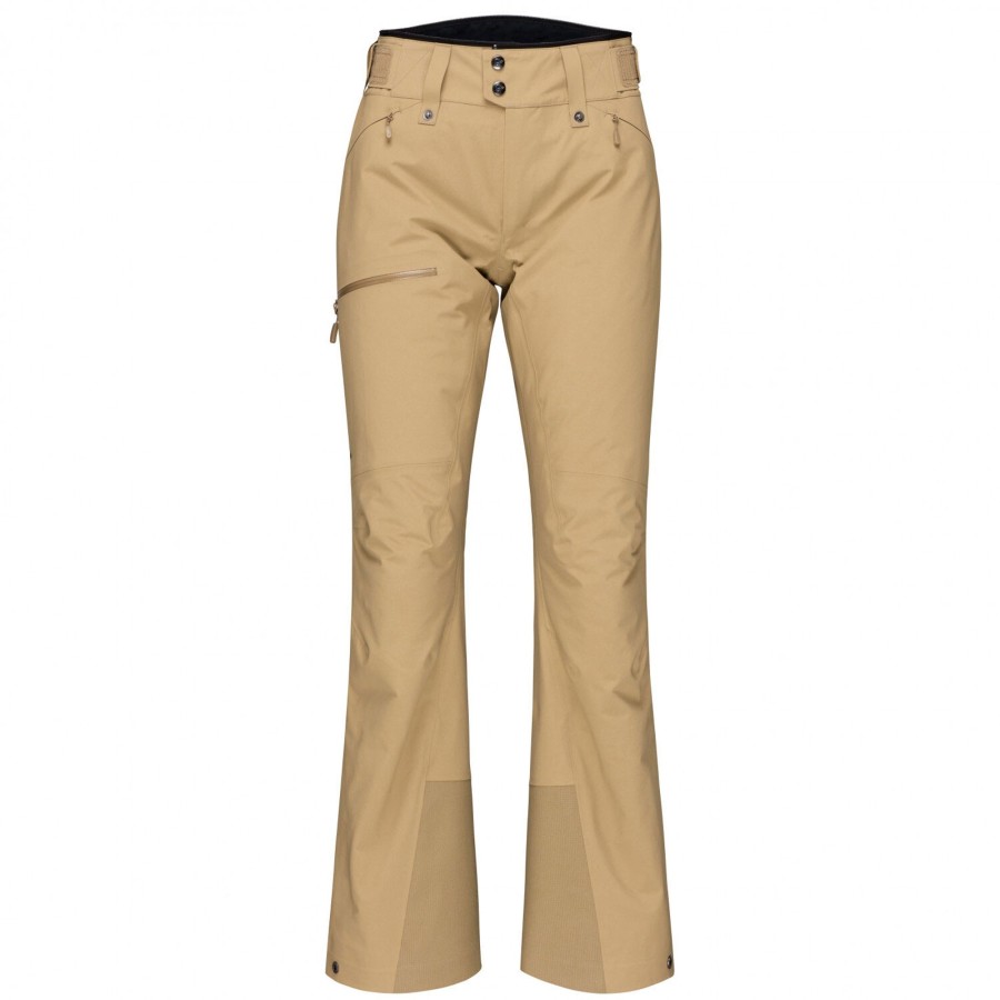 Dame Norrøna | Norrona Womens Lofoten Gtx Pants Beige (Elmwood)