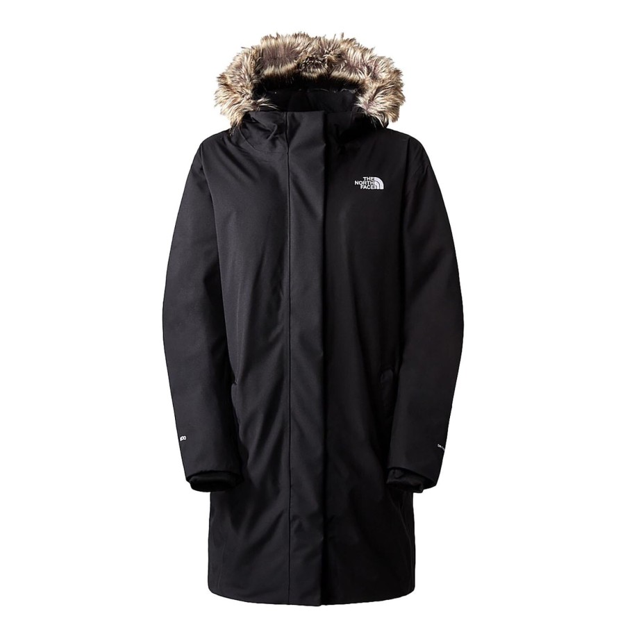 Dame The North Face | The North Face Womens Arctic Parka Sort (Tnf Black)