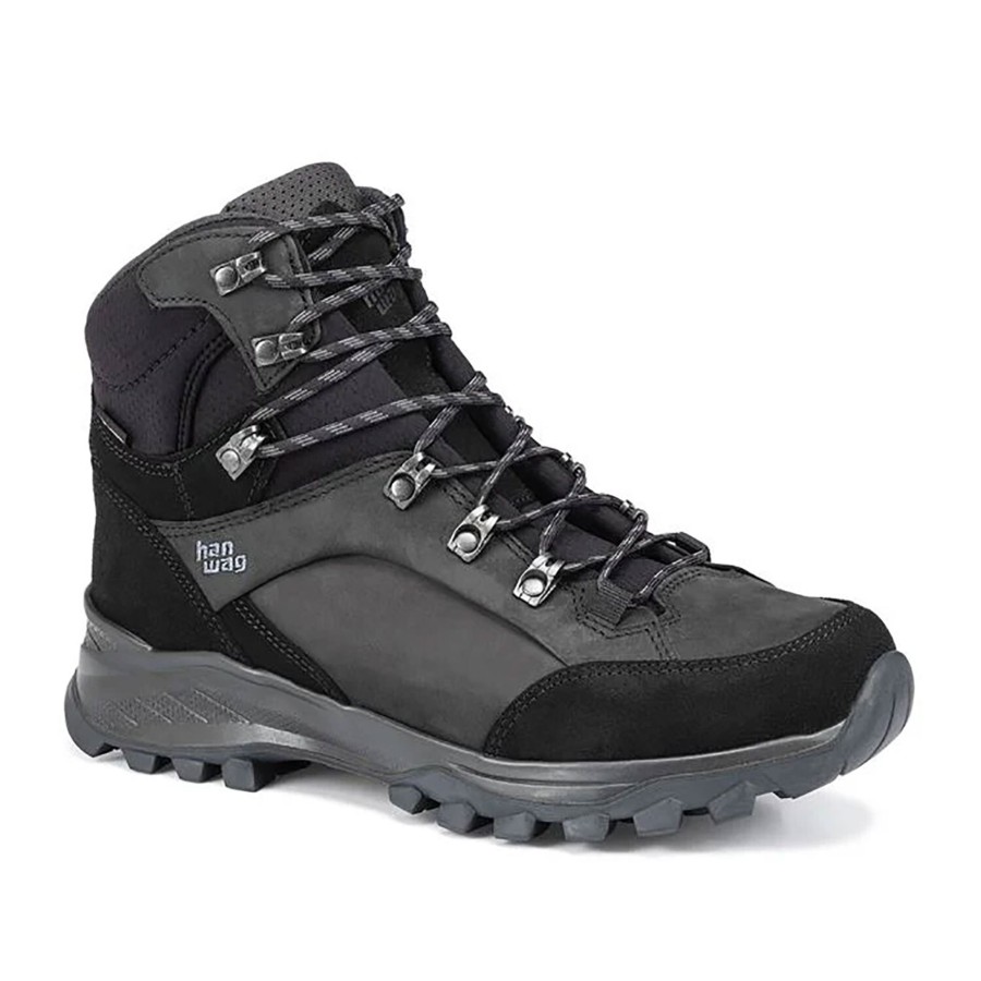 Fodtoj Hanwag | Hanwag Mens Banks Gtx Sort (Black/Asphalt)