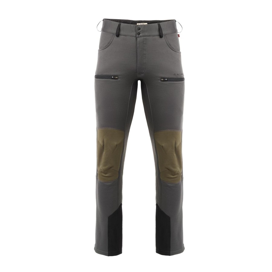 Herre Aclima | Aclima Mens Woolshell Pant Gra (Gray Pinstripe/Tarmac)