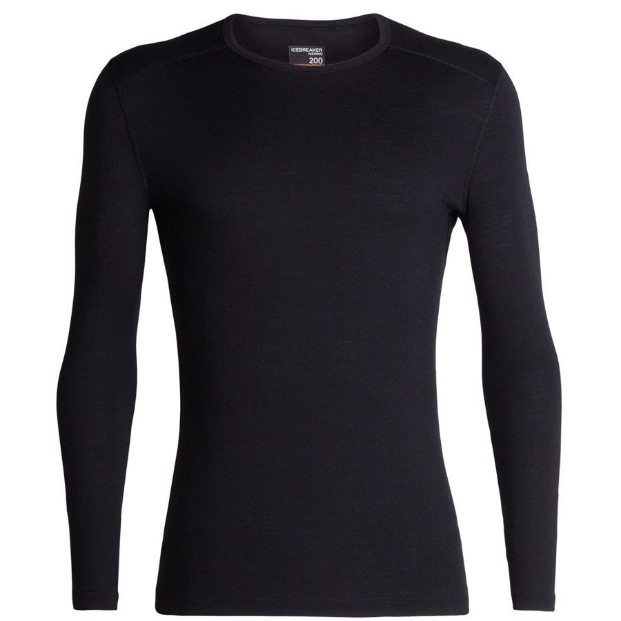 Herre Icebreaker | Icebreaker Mens 200 Oasis L/S Crewe