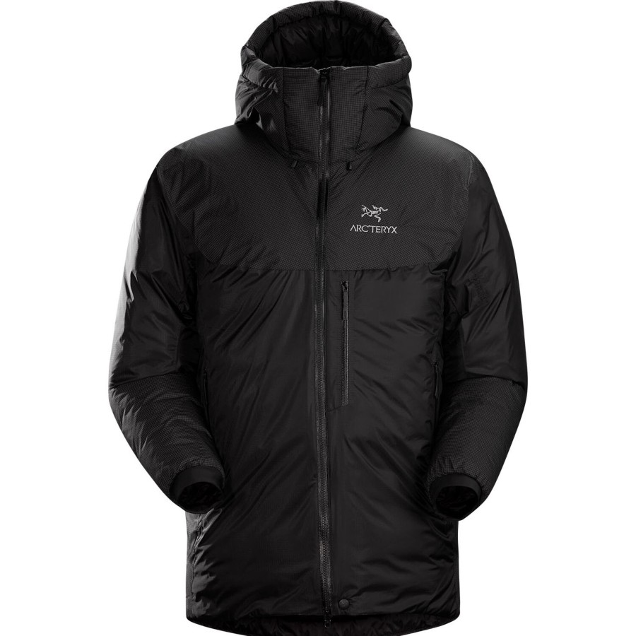 Herre Arc'teryx | Arcteryx Mens Alpha Parka Sort (Black)