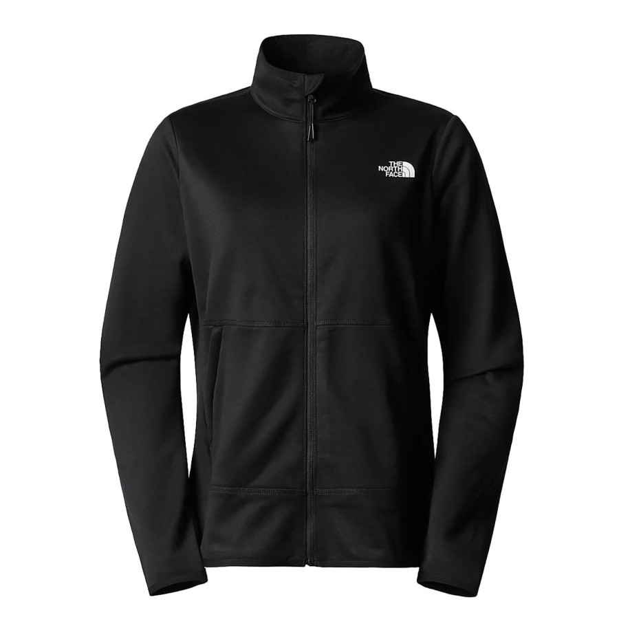 Dame The North Face | The North Face Womens Canyonlands Full Zip Sort (Tnf Black)