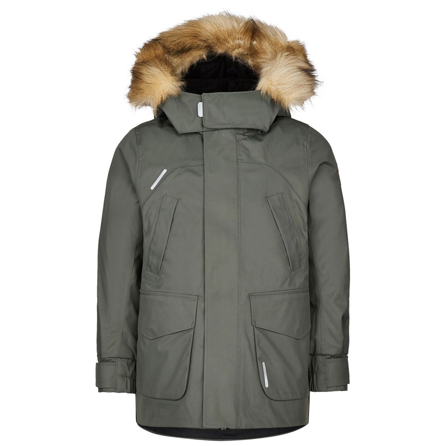 Born Reima | Reima Kids Reimatec Down Jacket Serkku Gron (Thyme Green)