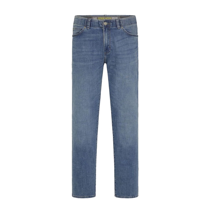 Herre Lee | Lee Mens Straight Fit Bla (Brady)