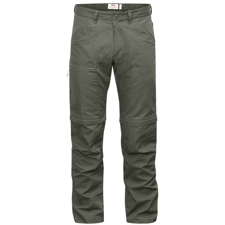 Herre Fjällräven | Fjallraven Mens High Coast Trousers Zip Off