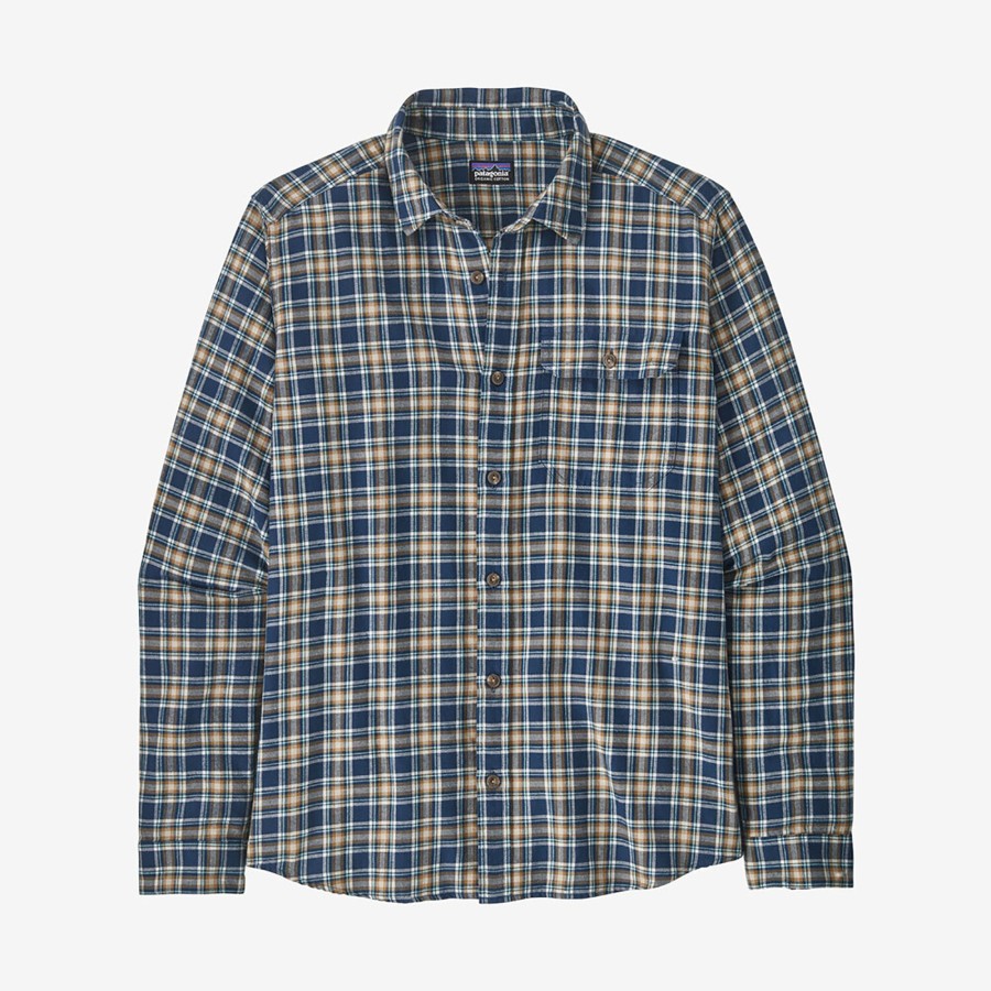 Herre Patagonia | Patagonia Mens Ls Cic Lw Fjord Flannel Shrt M