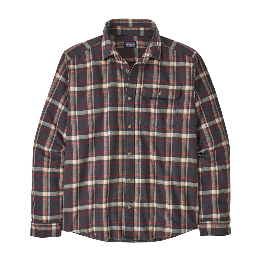 Herre Patagonia | Patagonia Mens Ls Cic Lw Fjord Flannel Shrt M