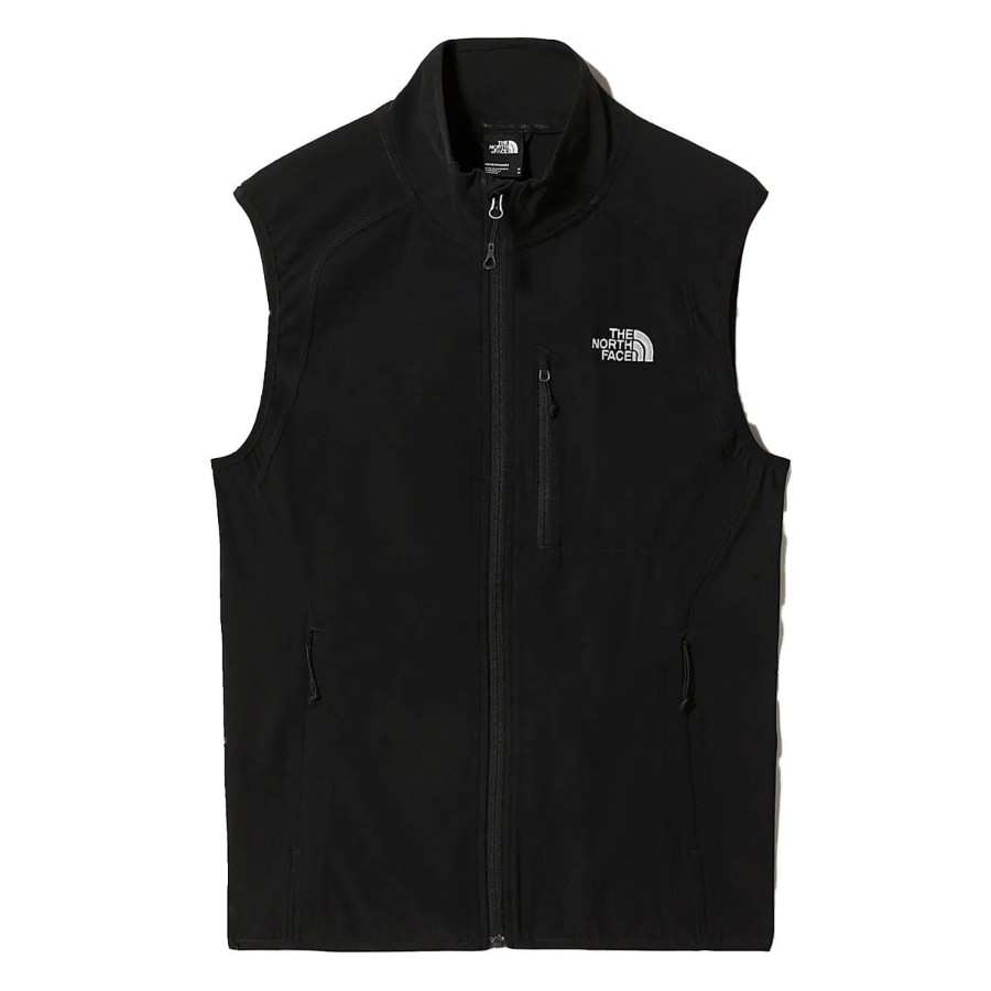 Herre The North Face | The North Face Mens Nimble Vest Sort (Tnf Black)