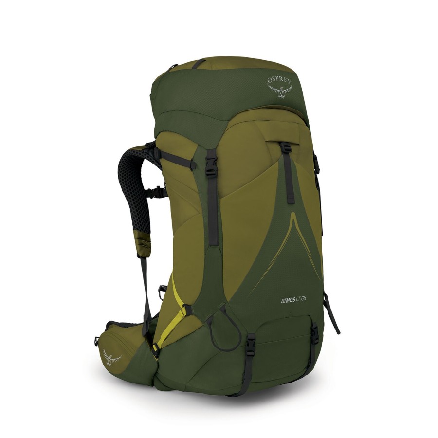 Rygsaekke Osprey | Osprey Mens Atmos Ag Lt 65 Gron (Scenic Valley/Green Peppercorn)