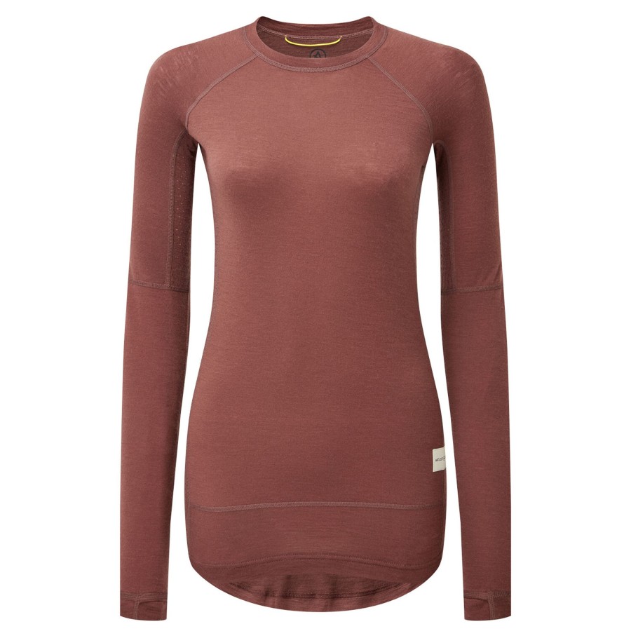 Dame Artilect | Artilect Womens Boulder 125 Crew L/S Lilla (Andorra)