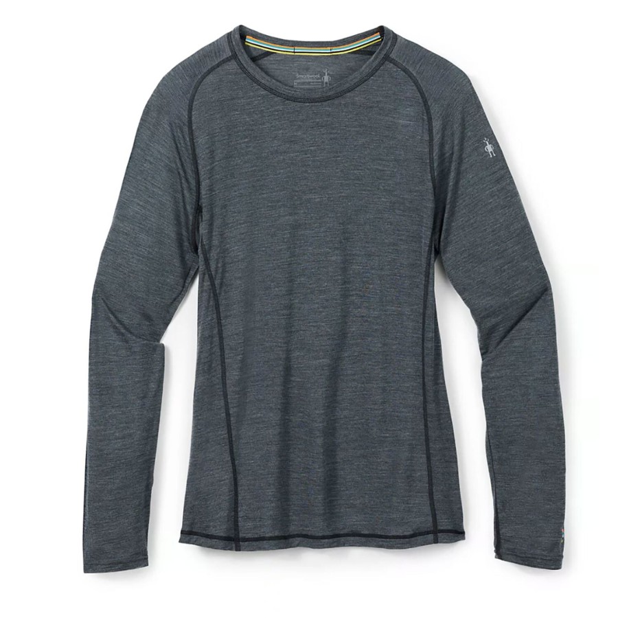 Herre Smartwool | Smartwool Mens Merino Sport 120 L/S Gra (Charcoal Heather)