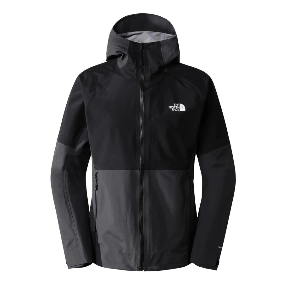 Herre The North Face | The North Face Mens Jazzi Futurelight Jacket Gra (Asphalt Grey/Tnf Black)