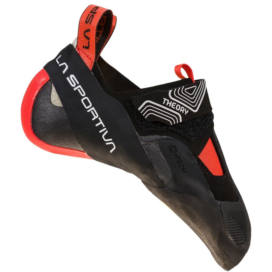 Dame La Sportiva | La Sportiva Womens Theory Sort (Black/Hibiscus)