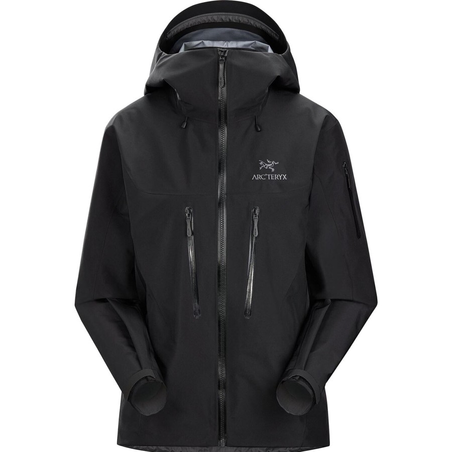 Dame Arc'teryx | Arcteryx Womens Alpha Sv Jacket 2023 Model Sort (Black)