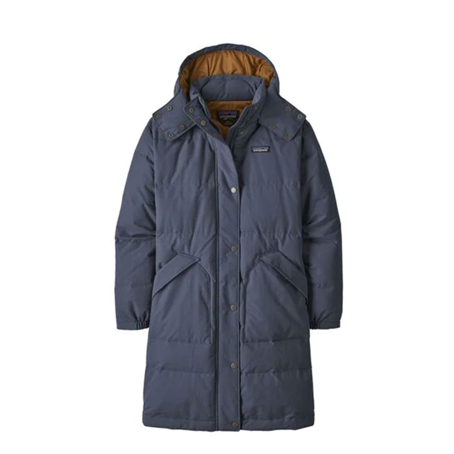 Dame Patagonia | Patagonia Womens Downdrift Parka Bla (Smolder Blue)