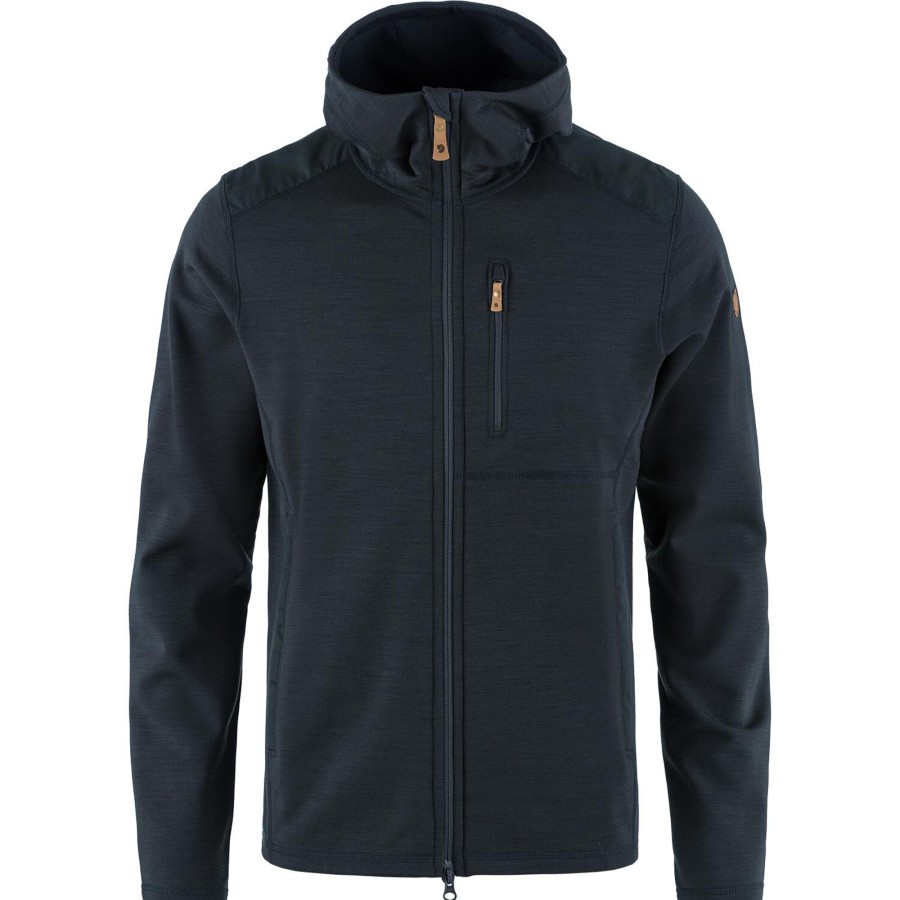 Herre Fjällräven | Fjallraven Mens Keb Fleece Hoodie