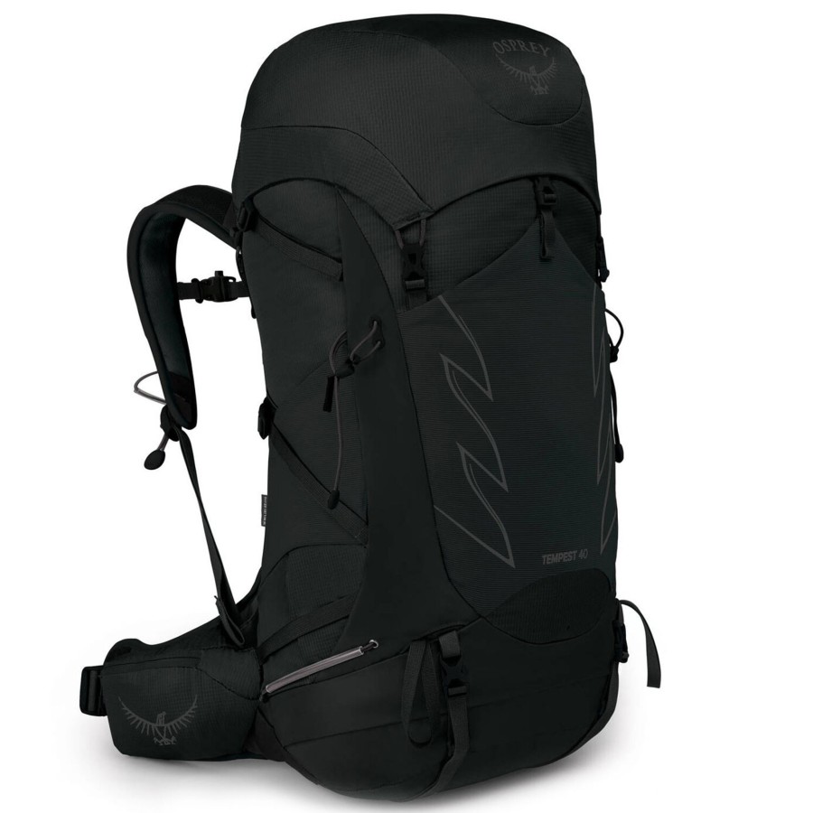 Rygsaekke Osprey | Osprey Womens Tempest 40 Sort (Stealth Black)